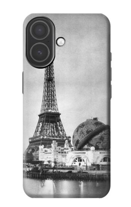 S2350 Vieille Tour Eiffel Paris Etui Coque Housse pour iPhone 17