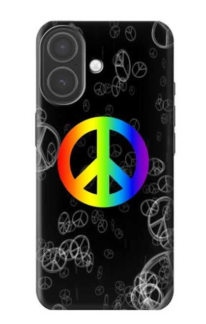 S2356 Signe de paix Etui Coque Housse pour iPhone 17