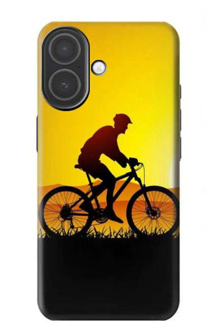 S2385 Vélo Vélo Coucher de soleil Etui Coque Housse pour iPhone 17