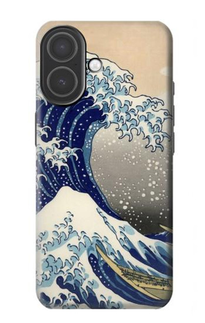 S2389 Hokusai La grande vague de Kanagawa Etui Coque Housse pour iPhone 17