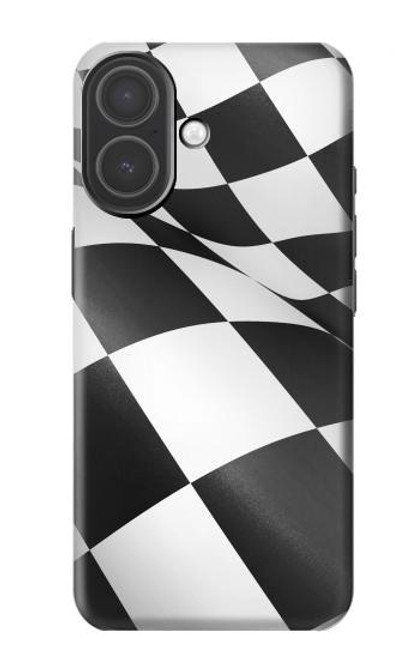 S2408 Vainqueur Drapeau checkered Etui Coque Housse pour iPhone 17