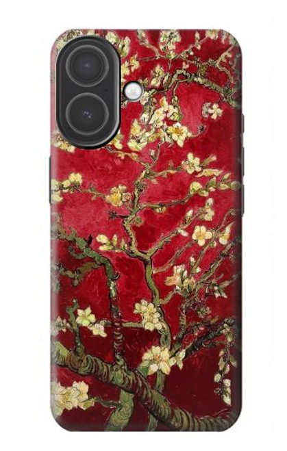 S2414 Rouge Fleur amandier Van Gogh Etui Coque Housse pour iPhone 17