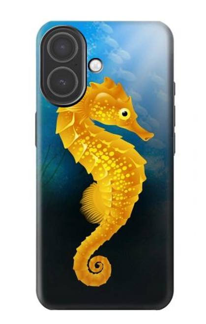 S2444 Hippocampe Monde sous-marin Etui Coque Housse pour iPhone 17