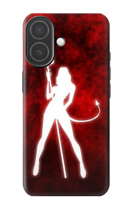 S2455 Sexy Fille du Diable Etui Coque Housse pour iPhone 17