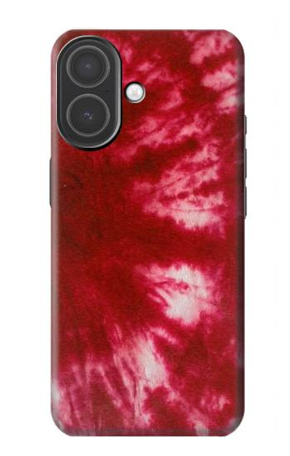 S2480 Tie dye rouge Etui Coque Housse pour iPhone 17