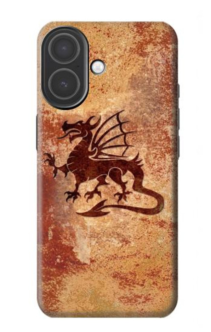 S2485 Dragon métal Texture imprimé graphique Etui Coque Housse pour iPhone 17