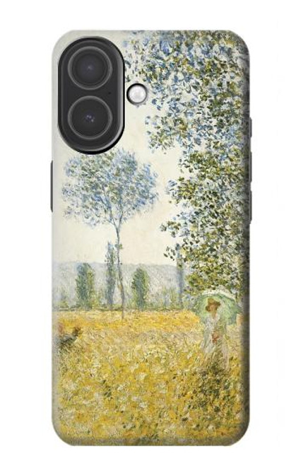 S2682 Claude Monet Champs Au printemps Etui Coque Housse pour iPhone 17
