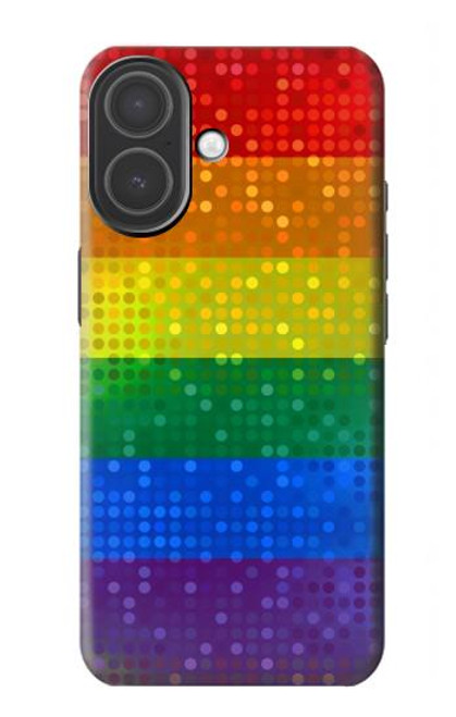 S2683 Arc en ciel Fierté LGBT Drapeau Etui Coque Housse pour iPhone 17