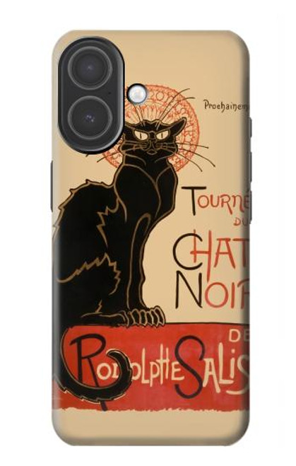 S2739 Chat Noir Noir Chat Millésime Etui Coque Housse pour iPhone 17