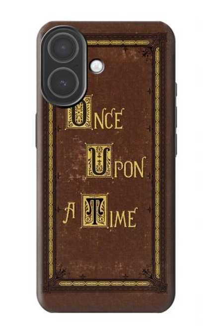 S2824 Il était une Fois Livre Couverture Etui Coque Housse pour iPhone 17