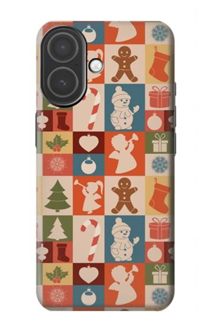 S2854 Motif mignon de Noël Etui Coque Housse pour iPhone 17