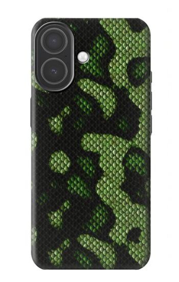 S2877 Vert Serpent Imprimé graphique Peau Etui Coque Housse pour iPhone 17