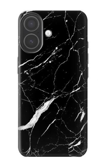 S2895 Noir Marbre imprimé graphique Etui Coque Housse pour iPhone 17