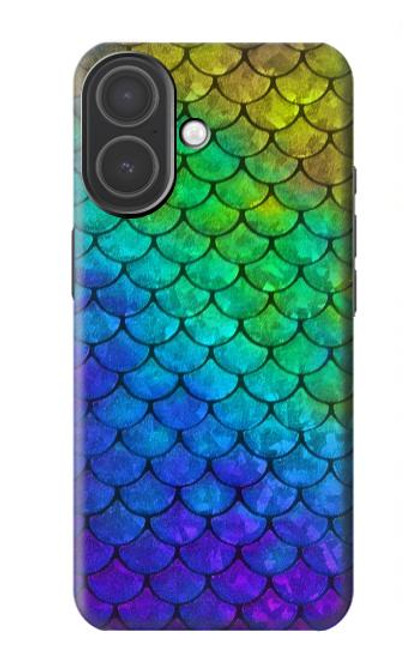 S2930 Sirène écailles de poisson Etui Coque Housse pour iPhone 17
