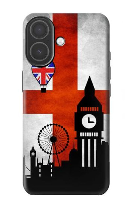 S2979 Angleterre Football Football Etui Coque Housse pour iPhone 17