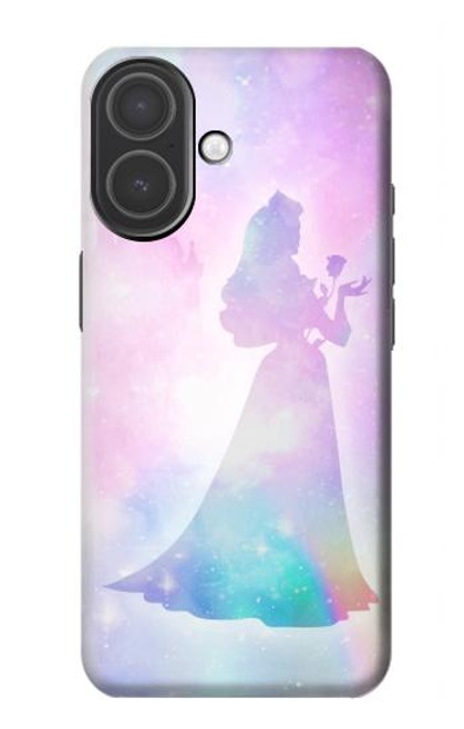 S2992 Princesse Pastel Silhouette Etui Coque Housse pour iPhone 17
