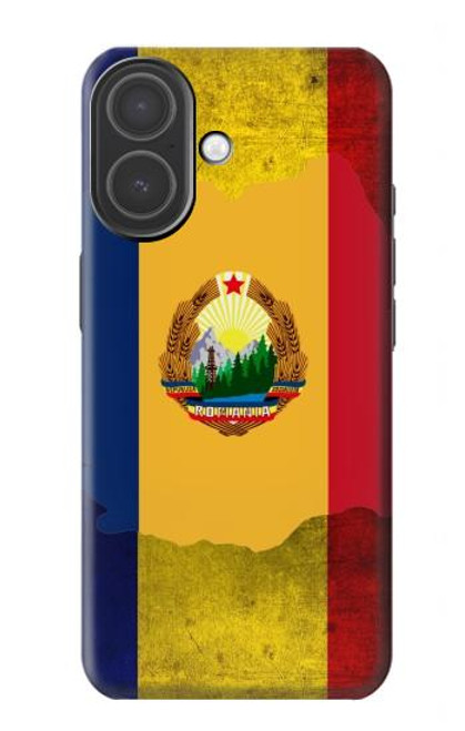 S3021 Roumanie Drapeau Etui Coque Housse pour iPhone 17