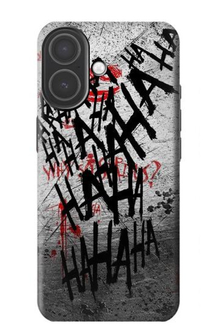S3073 Joker Hahaha de sang éclaboussures Etui Coque Housse pour iPhone 17