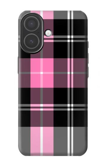 S3091 Motif rose à carreaux Etui Coque Housse pour iPhone 17