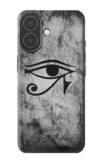 S3108 Égyptien ancien Soleil d'Horus Oeil Etui Coque Housse pour iPhone 17