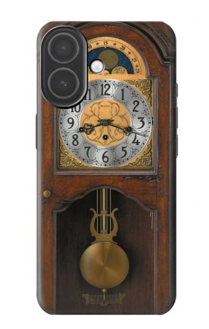 S3173 Grand-père Horloge Antique Horloge murale Etui Coque Housse pour iPhone 17
