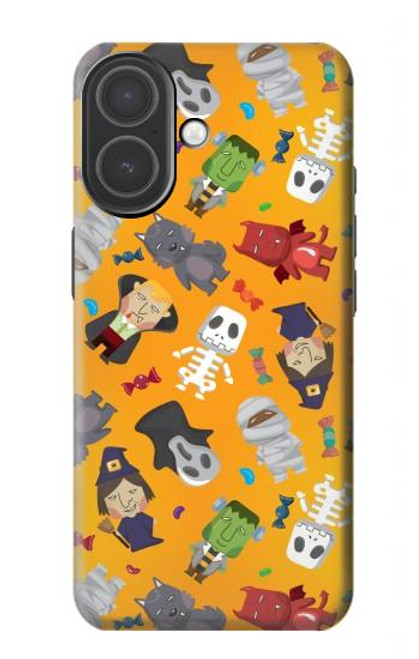 S3275 Mignon Halloween Motif Dessin animé Etui Coque Housse pour iPhone 17