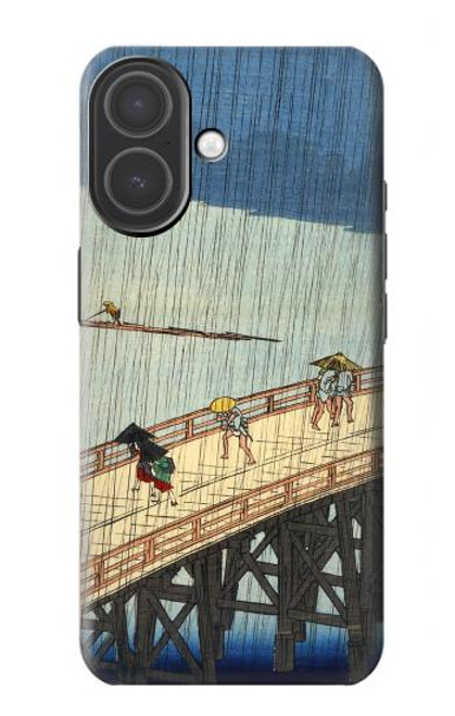S3347 Utagawa Hiroshige douche soudaine Etui Coque Housse pour iPhone 17