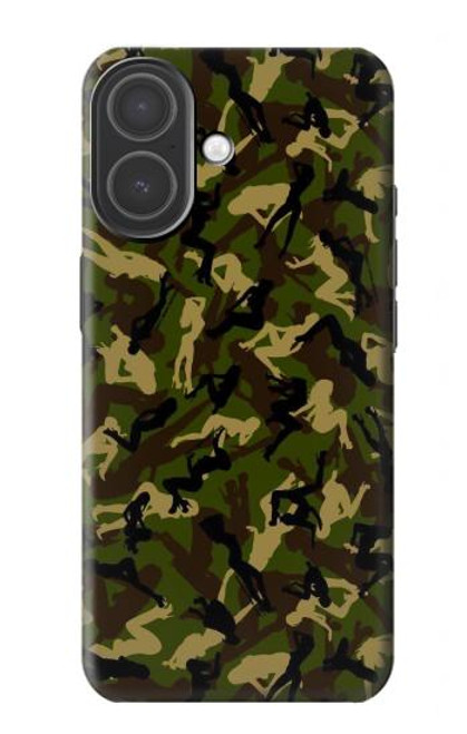 S3356 Camo camouflage de fille Etui Coque Housse pour iPhone 17