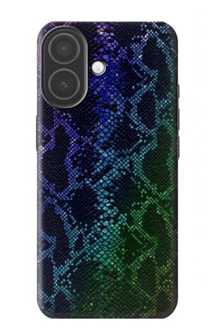 S3366 Arc en ciel Python graphique Imprimer Peau Etui Coque Housse pour iPhone 17