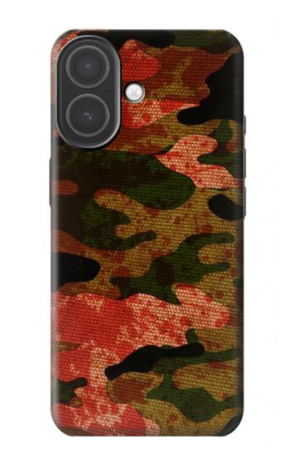 S3393 Camouflage sang Splatter Etui Coque Housse pour iPhone 17