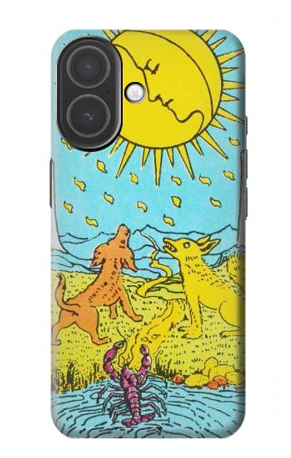 S3435 Carte de tarot Lune Etui Coque Housse pour iPhone 17