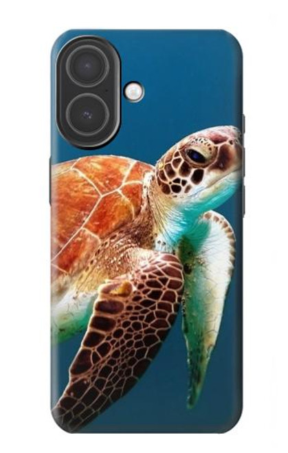 S3497 Vert tortue de mer Etui Coque Housse pour iPhone 17