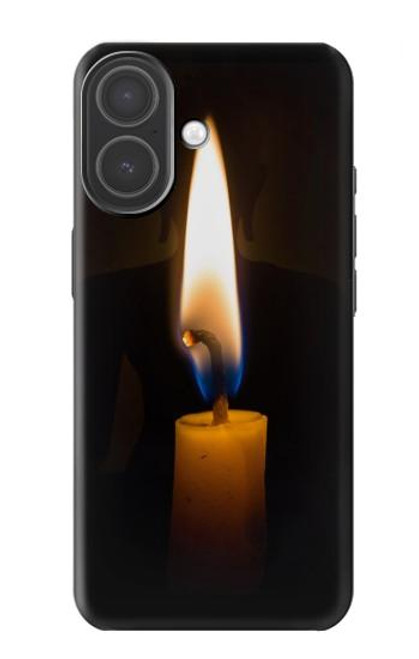 S3530 Bouddha bougie allumée Etui Coque Housse pour iPhone 17