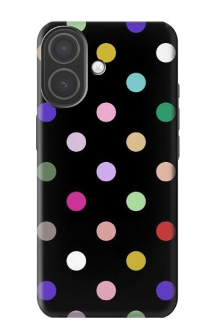 S3532 Coloré à pois Etui Coque Housse pour iPhone 17