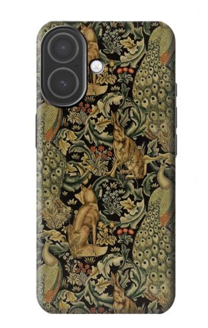 S3661 William Morris Forest Velvet Etui Coque Housse pour iPhone 17