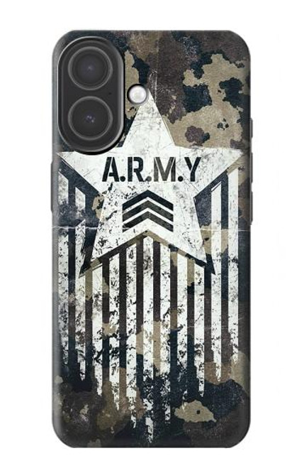 S3666 Camouflage de l'armée Etui Coque Housse pour iPhone 17