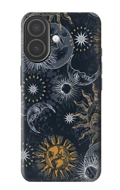 S3702 Lune et soleil Etui Coque Housse pour iPhone 17