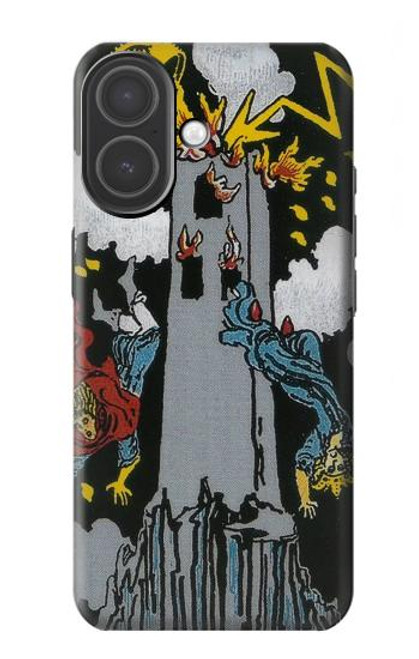 S3745 Carte de tarot la tour Etui Coque Housse pour iPhone 17