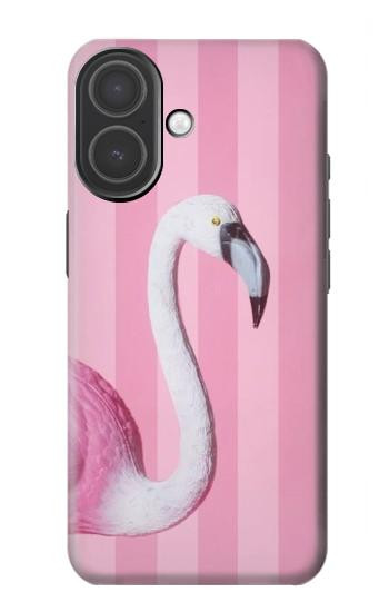 S3805 Flamant Rose Pastel Etui Coque Housse pour iPhone 17