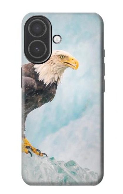 S3843 Pygargue à tête blanche sur glace Etui Coque Housse pour iPhone 17
