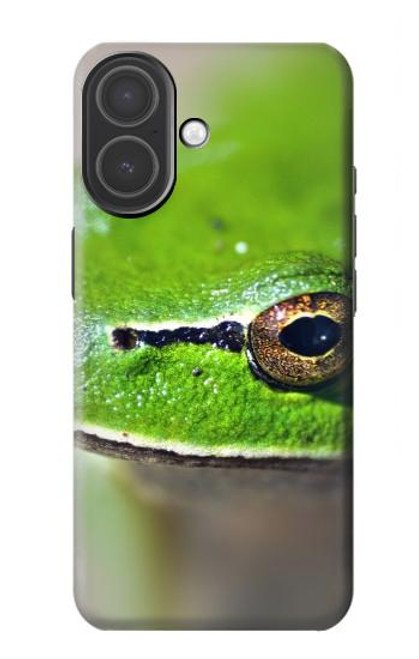 S3845 Grenouille verte Etui Coque Housse pour iPhone 17