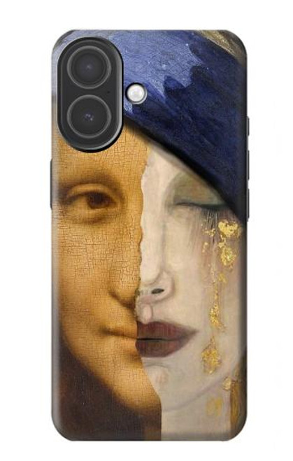 S3853 La Joconde Gustav Klimt Vermeer Etui Coque Housse pour iPhone 17