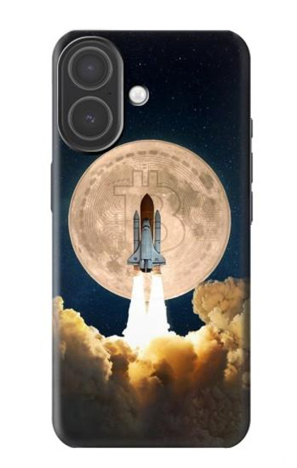 S3859 Bitcoin à la Lune Etui Coque Housse pour iPhone 17
