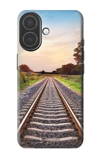 S3866 Voie ferrée droite Etui Coque Housse pour iPhone 17