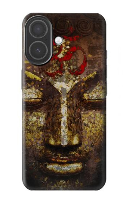 S3874 Symbole Ohm du visage de Bouddha Etui Coque Housse pour iPhone 17