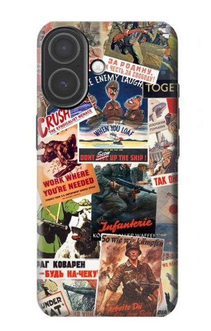 S3905 Affiche vintage de l'armée Etui Coque Housse pour iPhone 17