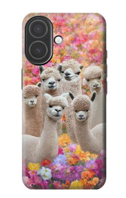 S3916 Alpaga Famille Bébé Alpaga Etui Coque Housse pour iPhone 17