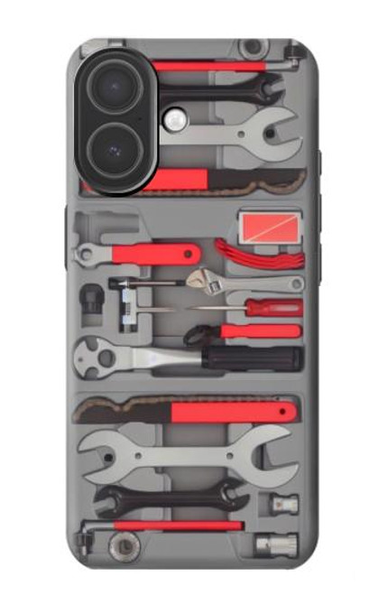S3921 Outil de réparation de vélo Peinture graphique Etui Coque Housse pour iPhone 17