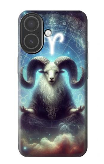 S4002 Signe du zodiaque mystique Bélier Etui Coque Housse pour iPhone 17