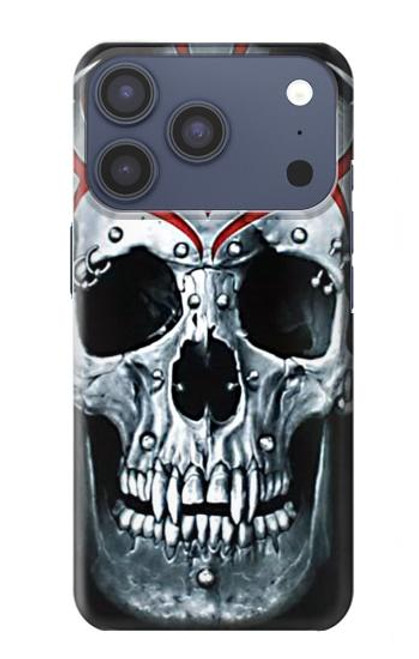 S0223 crâne Tatouage Etui Coque Housse pour iPhone 17 Pro